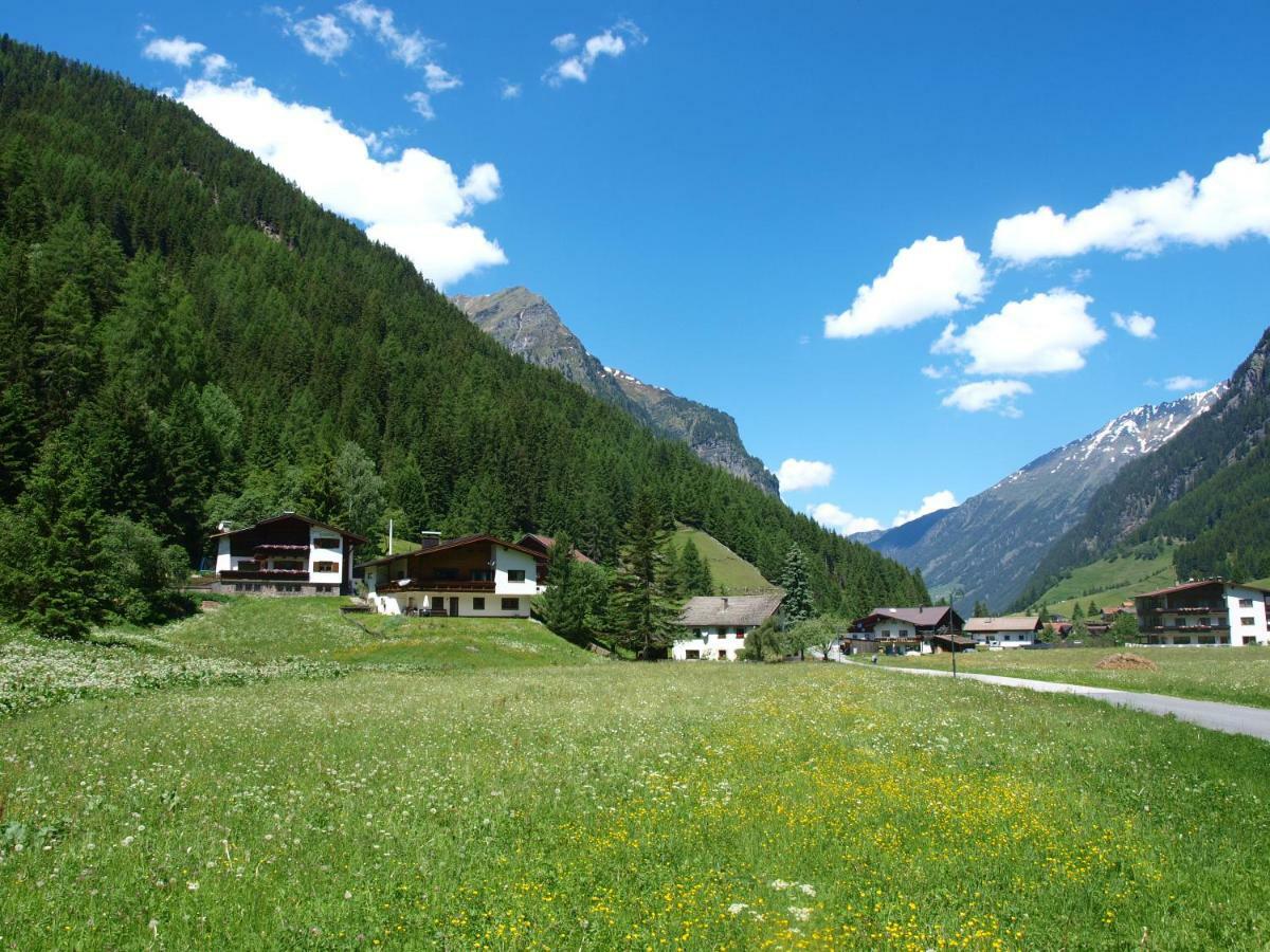 Haus Hubertus Apartman Sankt Leonhard im Pitztal Kültér fotó